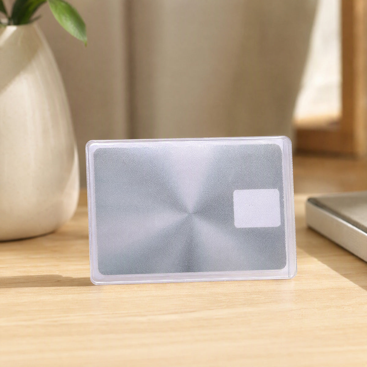 Cardwrap™ PVC ID Card Protective Cover, styled close view
