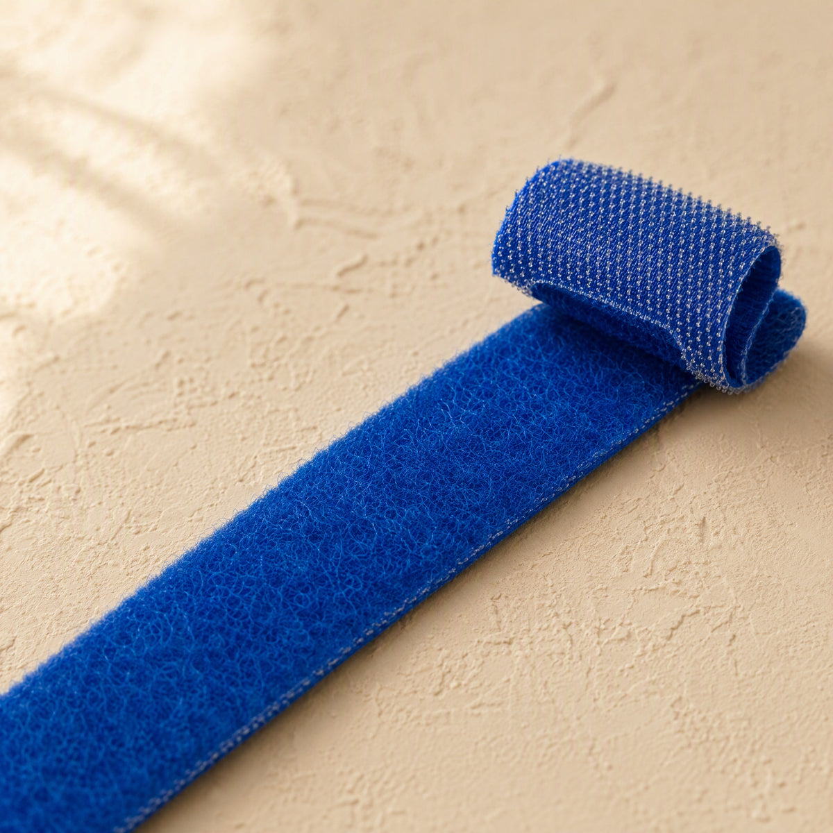 Loopbind™ Nylon Blend Velcro Cable Tie, material and detail close-up
