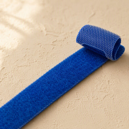 Loopbind™ Nylon Blend Velcro Cable Tie, material and detail close-up