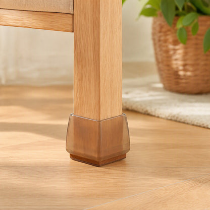 Leggrip™ TPR Chair Leg Covers in a calm home setting