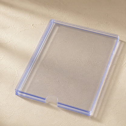 Cardkeep™ PVC Trading Card Holder, material and detail close-up