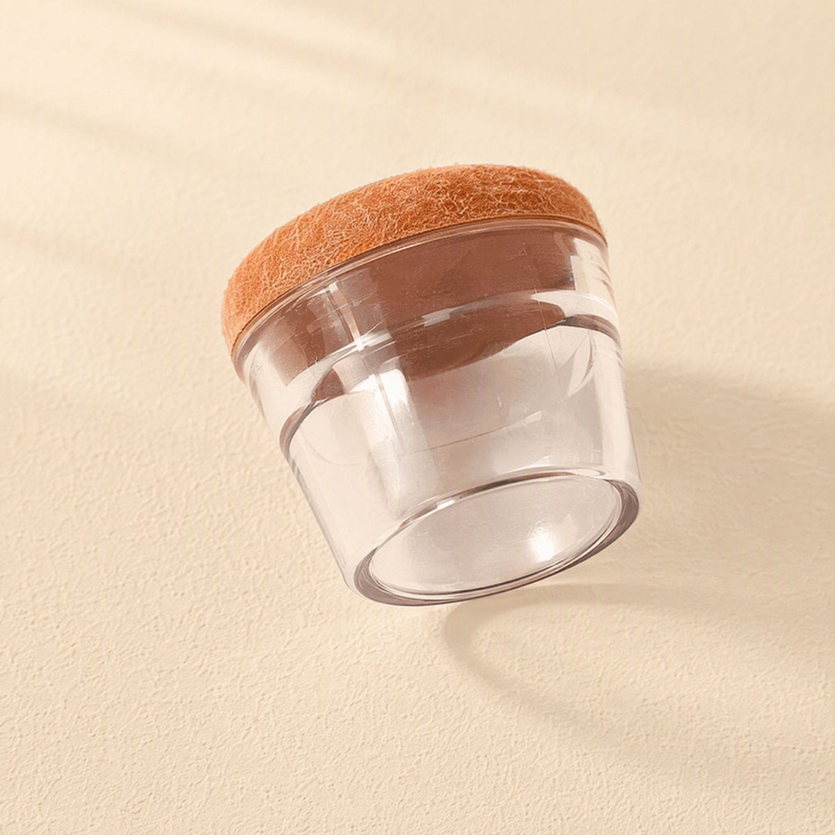 Legcush™ Round TPR Chair Leg Covers, material and detail close-up