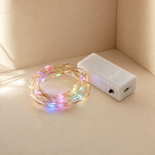 Glimwire™ Battery-Powered Copper Wire String Lights