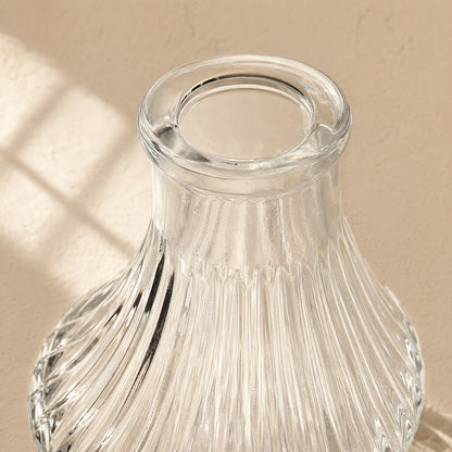 Vaseglow™ Glass Vase Home Decoration, material and detail close-up