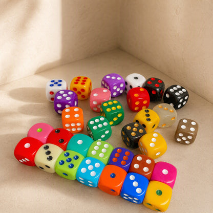 Rollwink™ 16mm Rounded Acrylic Dice