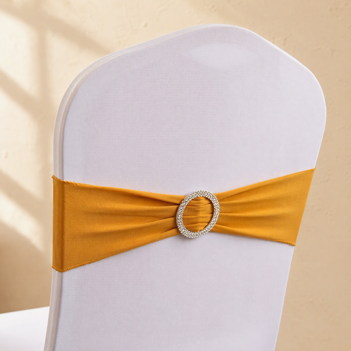 Backloop™ Polyester Chair Back Cover With Ring Strap, material and detail close-up