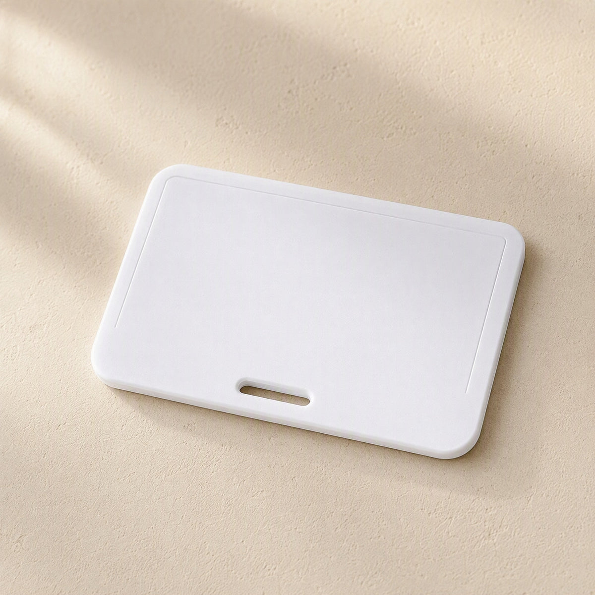 Hardbadge™ Hard Plastic ID Card Holder, material and detail close-up