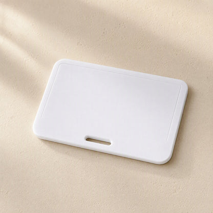 Hardbadge™ Hard Plastic ID Card Holder, material and detail close-up