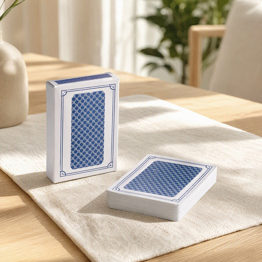 Cardprint™ Custom Printed Playing Cards in a calm home setting