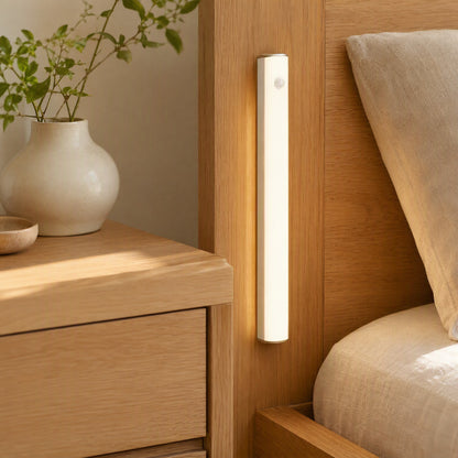 Magbeam™ Magnetic Rechargeable Sensor Night Light in a calm home setting