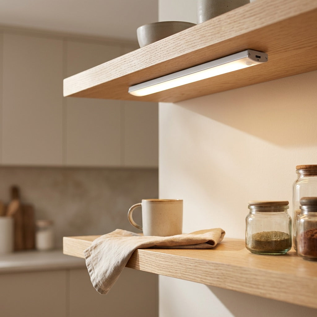 Wakeshine™ Rechargeable Motion Sensor LED Light, styled close view