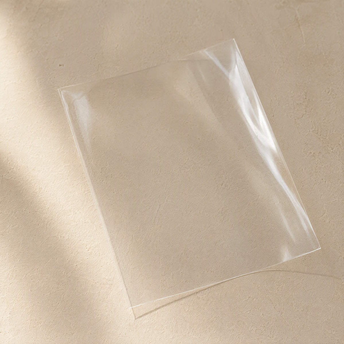 Clearveil™ Transparent Card Protective Cover, material and detail close-up