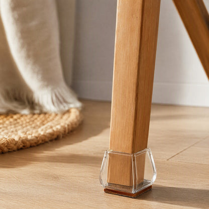 Legquiet™ Rubber Chair Leg Foot Pads, styled close view