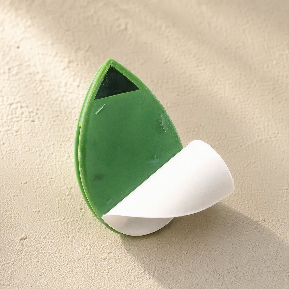 Leafhook™ Green Plant Wall Hooks, material and detail close-up