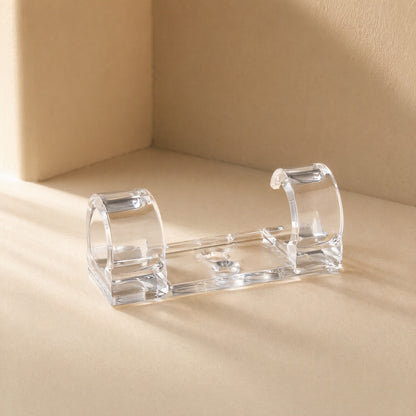 Clearloop™ Transparent Plastic Cable Organizer