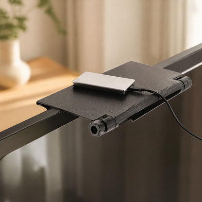 Boxperch™ ABS Set-Top Box Shelf, styled close view