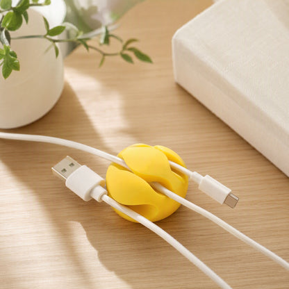 Cabletuck™ Silicone Cable Organizer in a calm home setting