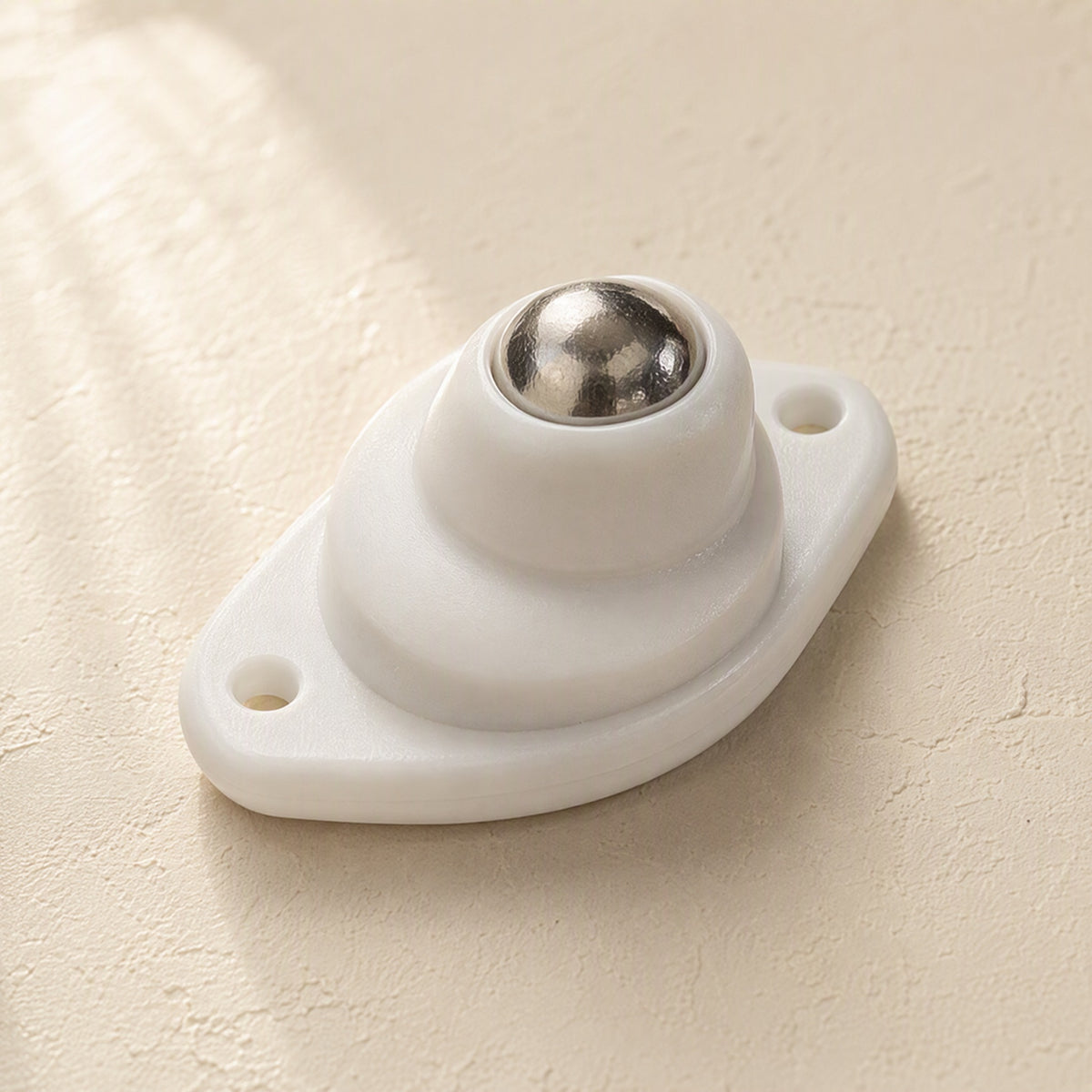 Rollsnap™ Adhesive Caster Wheel, material and detail close-up