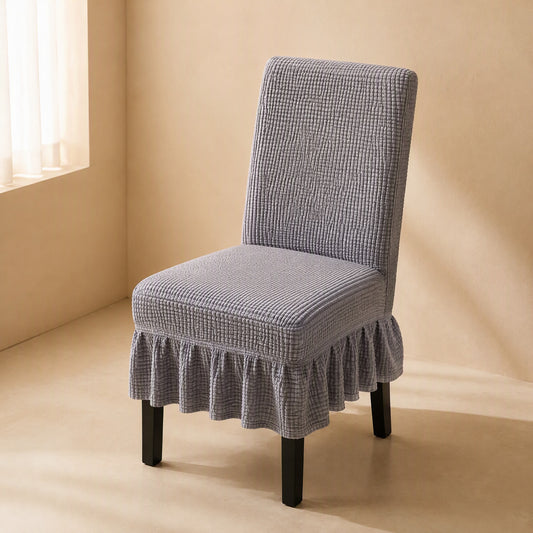 Skirtwell™ Polyester Chair Cover with Skirt