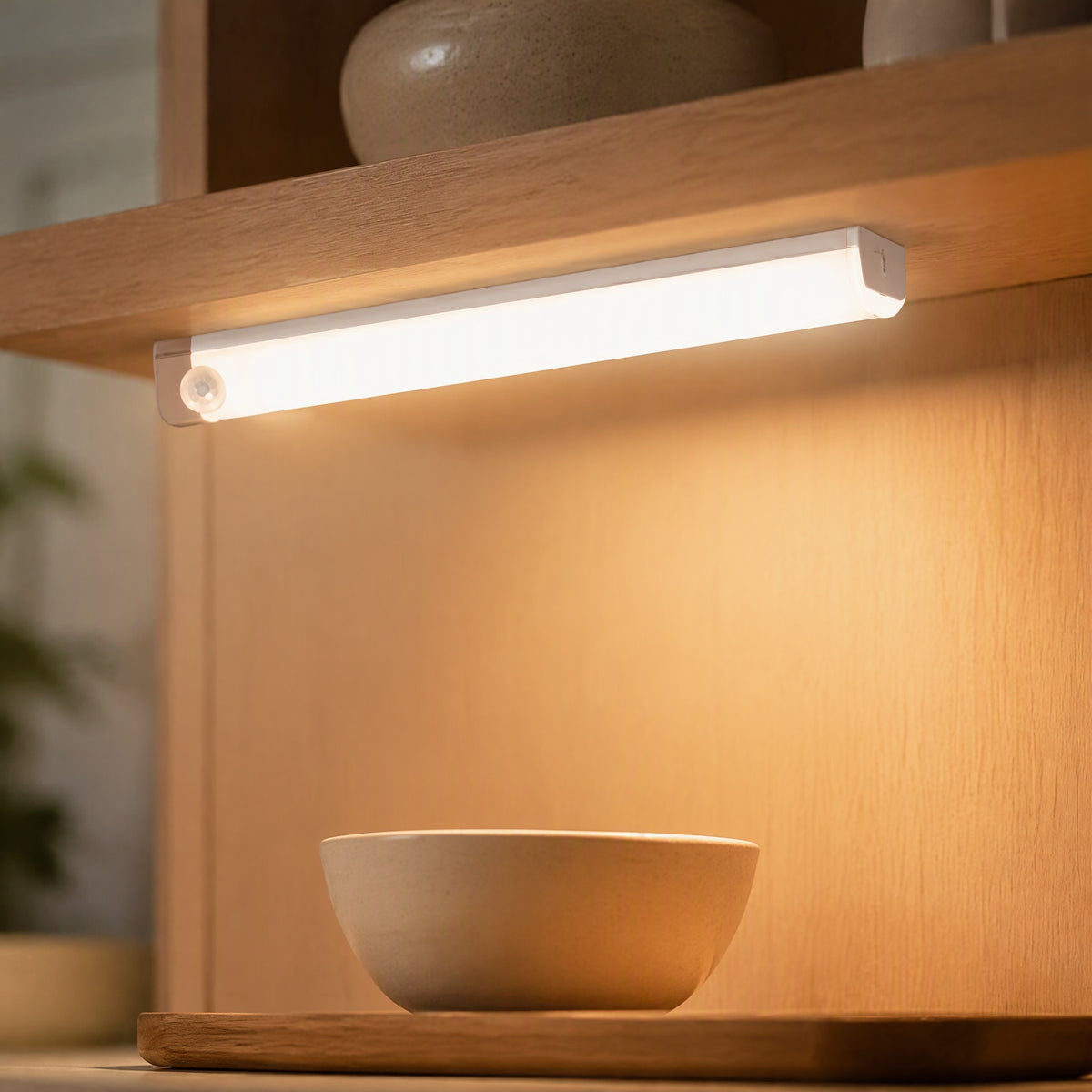 Nookbeam™ LED Motion Sensor Cabinet Light, styled close view