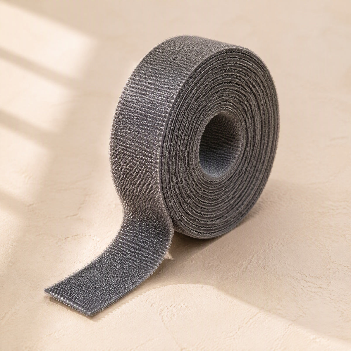 Tieflex™ Cuttable Velcro Cable Tie Roll, material and detail close-up