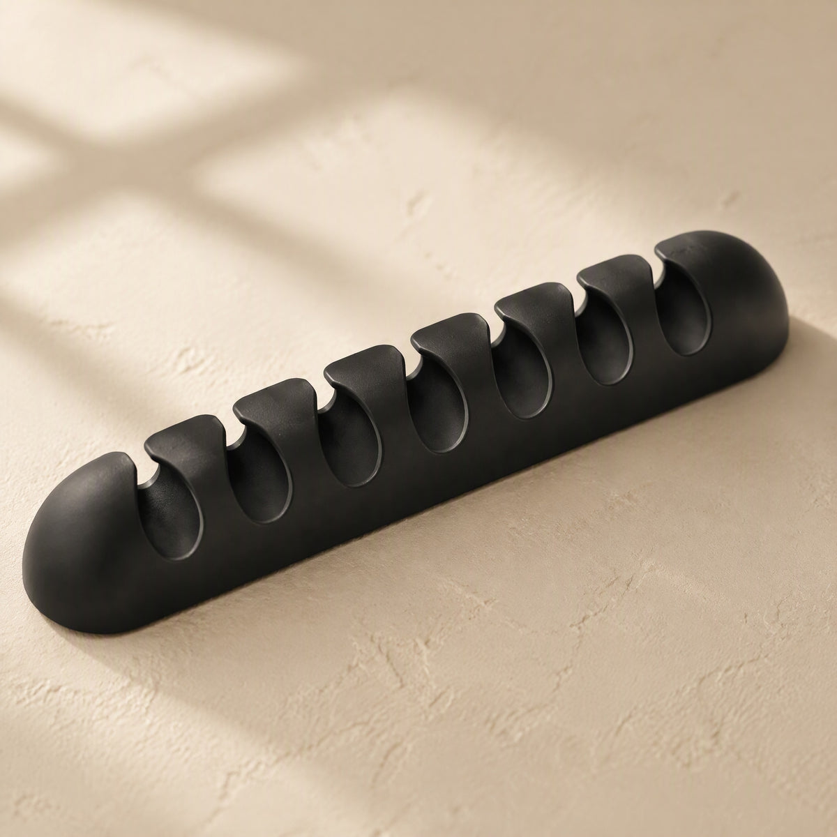 Cabletack™ Adhesive Data Cable Holder, material and detail close-up