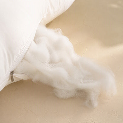 Fluffcore™ Brushed Pillow Core Cushion Insert, material and detail close-up