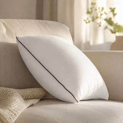 Fluffcore™ Brushed Pillow Core Cushion Insert, styled close view