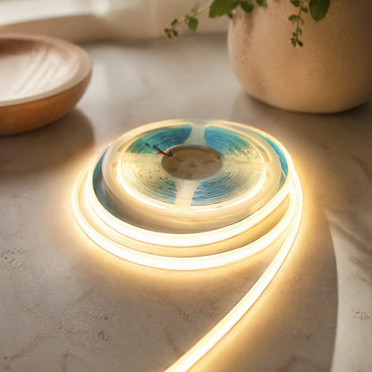 Glowline™ COB Monochrome Light Strip, styled close view