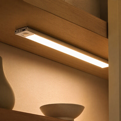 Stripglow™ Human Body Sensor Cabinet Light Strip, styled close view