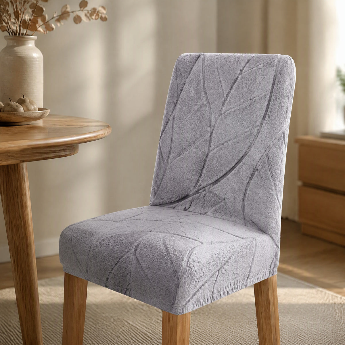 Weaveseat™ Polyester Jacquard Chair Cover, styled close view