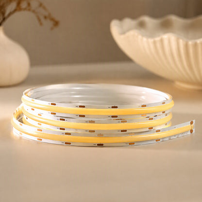 Beamline™ Low Voltage COB Light Strip, styled close view
