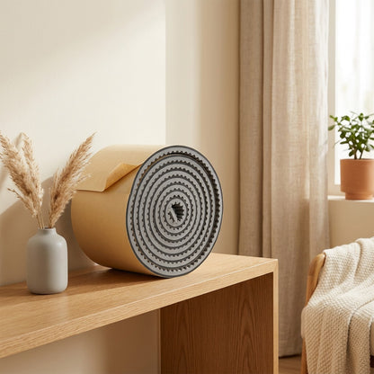 Peelhush™ Self-Adhesive Sound Insulation Cotton in a calm home setting