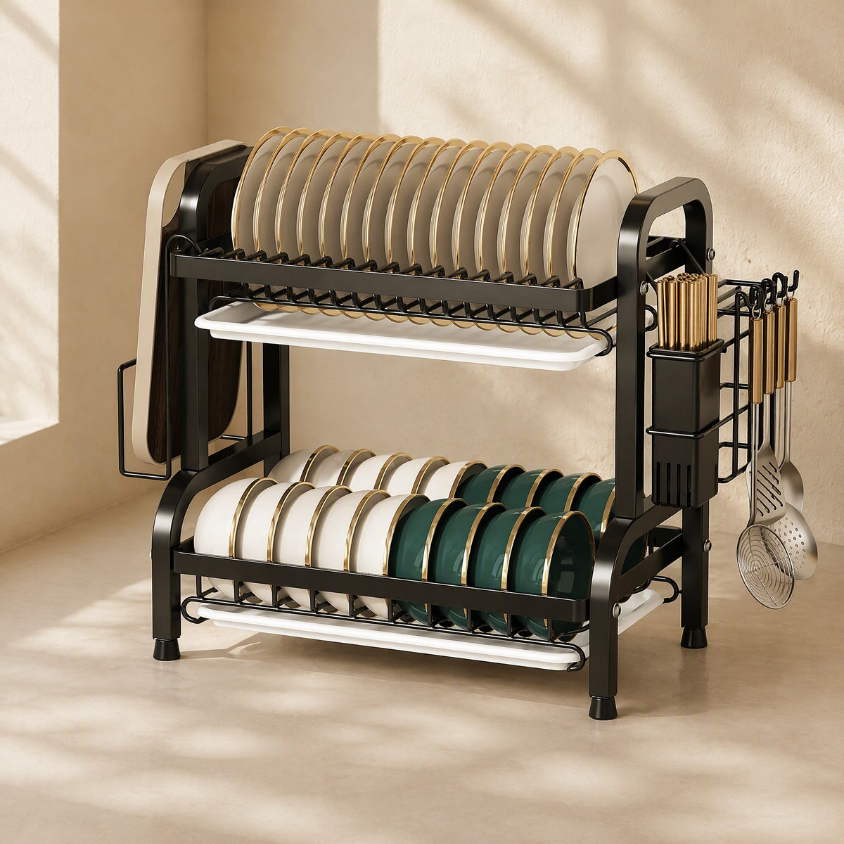 Panstack™ Carbon Steel Kitchen Storage Rack