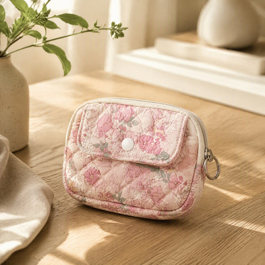Pawpouch™ Polyester Animal Print Coin Purse in a calm home setting