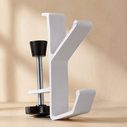 Deskperch™ Aluminum Alloy Desk Bag Hook, material and detail close-up