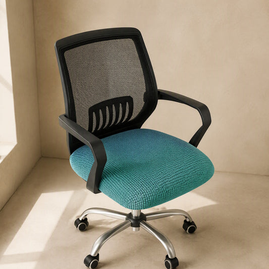 Velvetdrape™ Elastic Velvet Computer Chair Cover