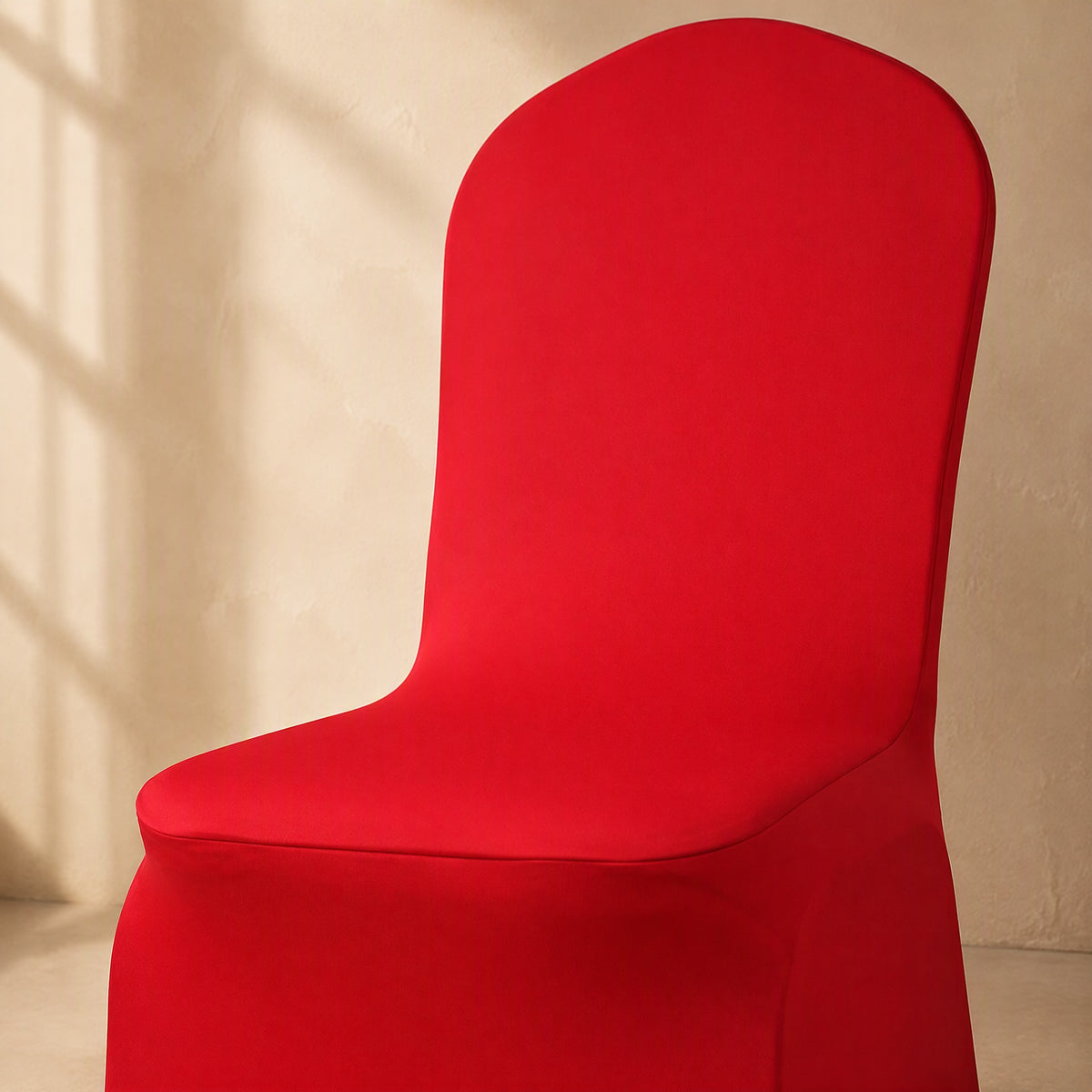 Seatstretch™ Elastic Spandex Dining Chair Cover, material and detail close-up