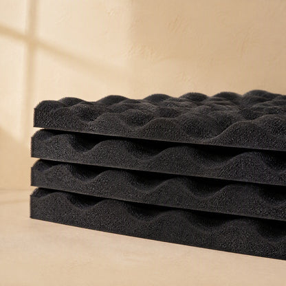 Wallmuff™ Sound-Absorbing Wall Cotton, material and detail close-up