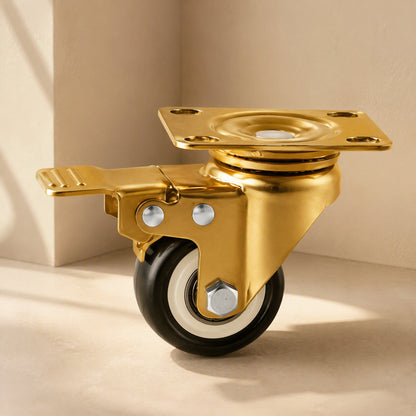 Gildglide™ Gold Furniture Swivel Casters