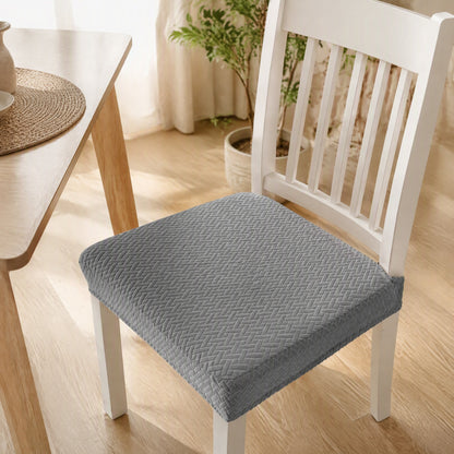 Seatweave™ Polyester T-Shape Dining Chair Cover in a calm home setting