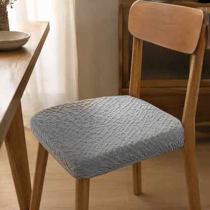 Seatweave™ Polyester T-Shape Dining Chair Cover, styled close view