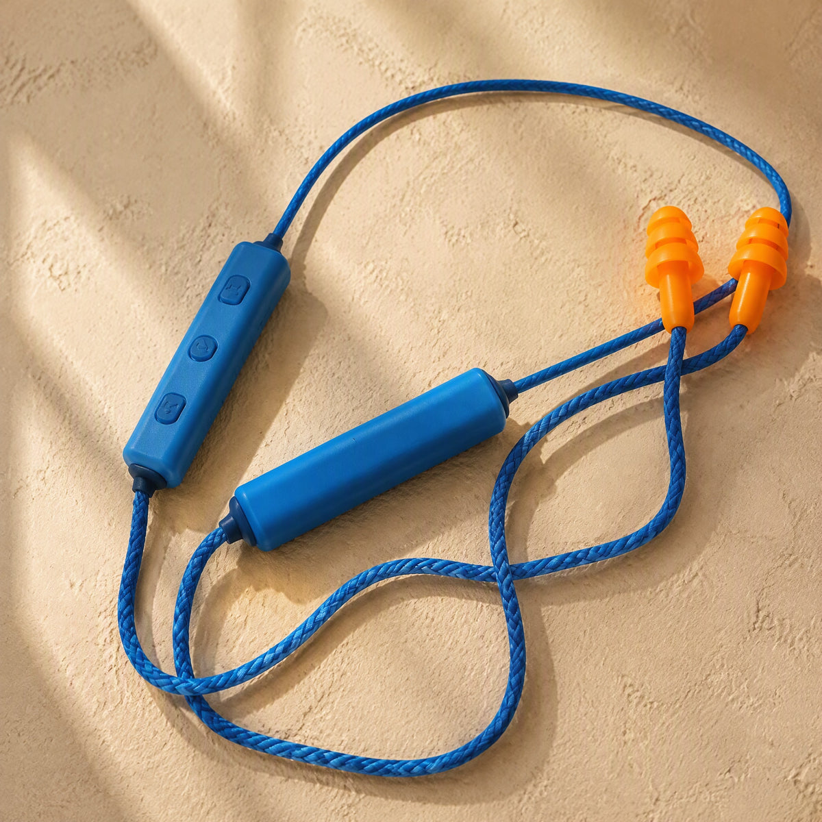 Cordhush™ Wired Labor Protection Earplugs, material and detail close-up