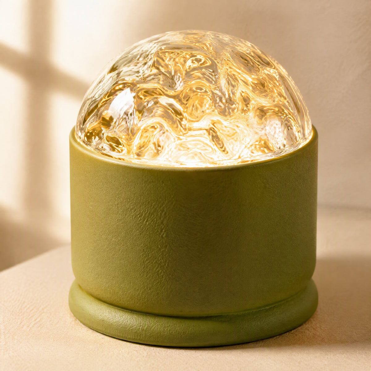Ripplelit™ Water Ripple Atmosphere Table Lamp, material and detail close-up