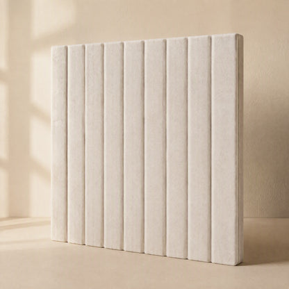 Echoquiet™ Polyester Fiber Sound-Absorbing Panels, material and detail close-up