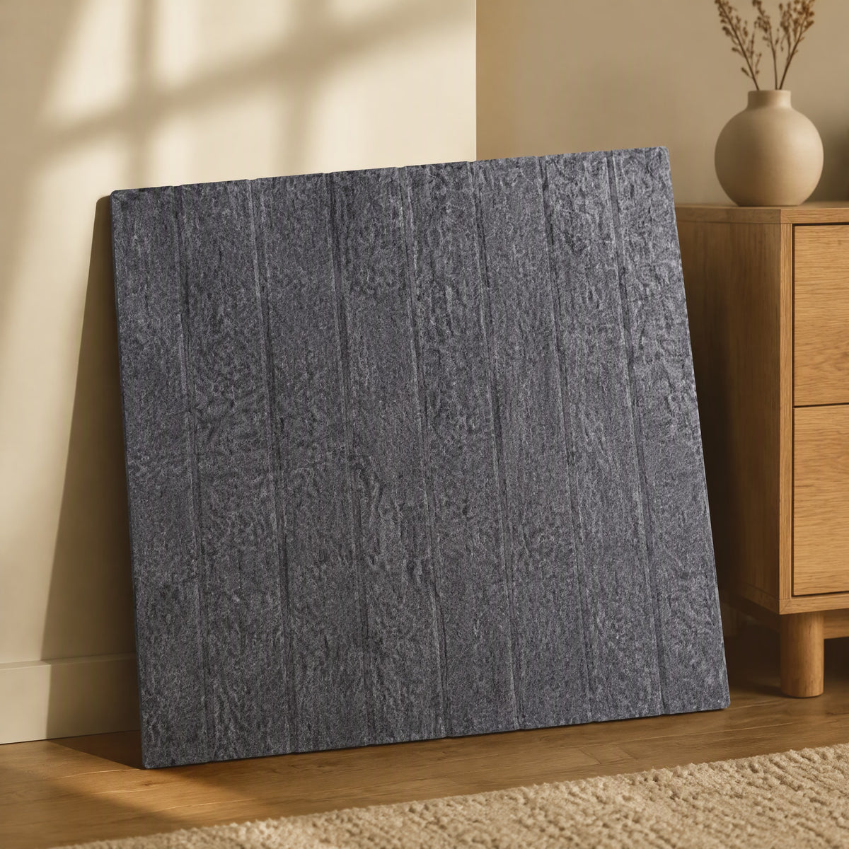 Echoquiet™ Polyester Fiber Sound-Absorbing Panels, styled close view