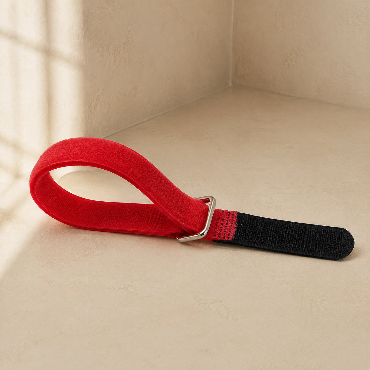 Loopcinch™ Iron Buckle Nylon Hook-and-Loop Strap