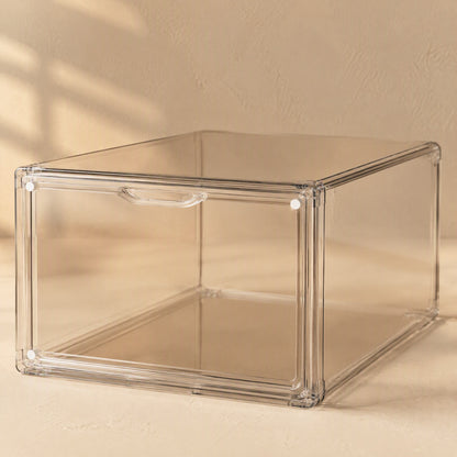 Peekstow™ Transparent Plastic Storage Box, material and detail close-up