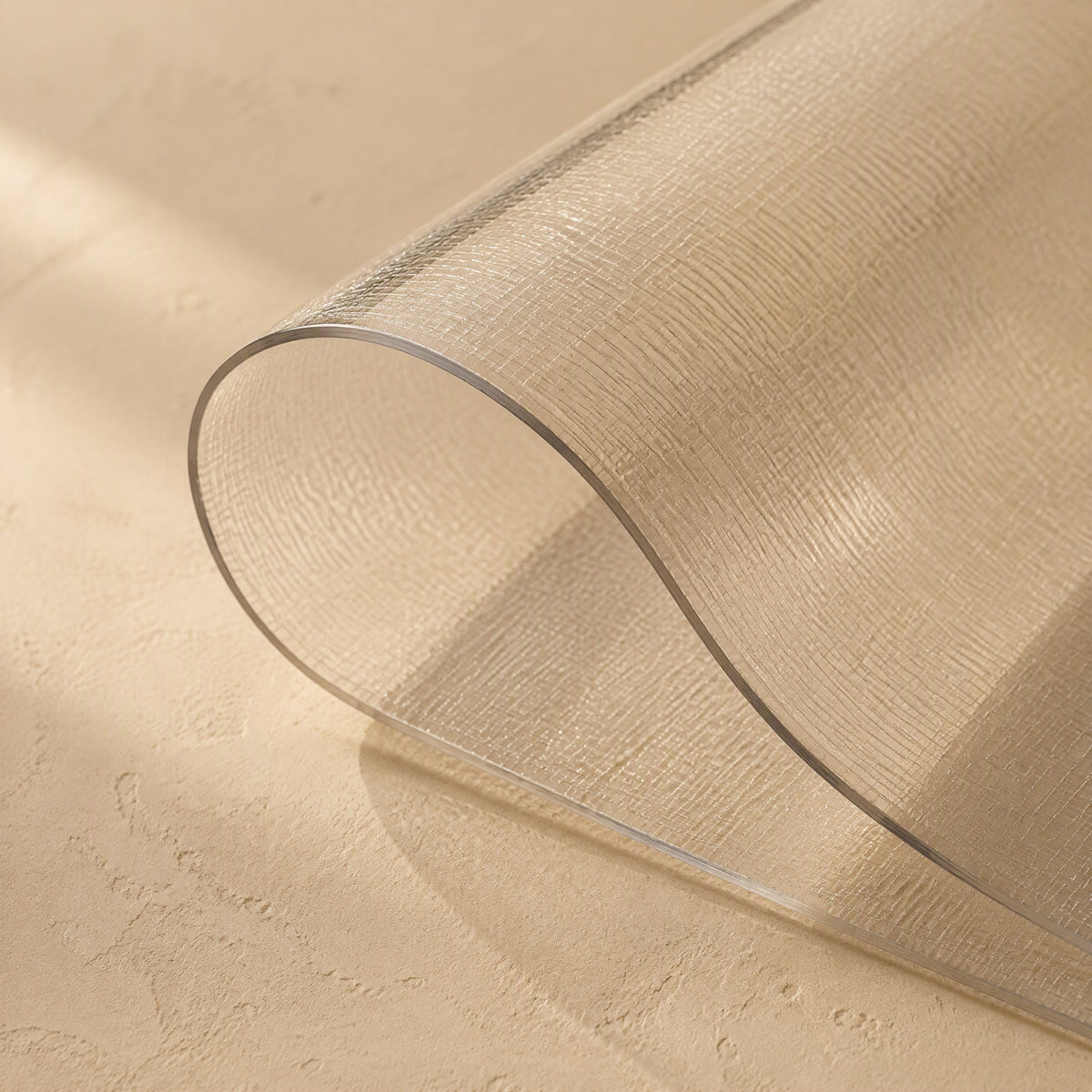 Wipeweave™ PVC Table Mat, material and detail close-up