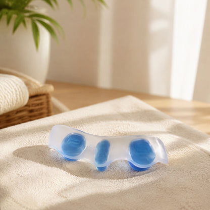 Gapcover™ Silicone Toe Separator Cover in a calm home setting